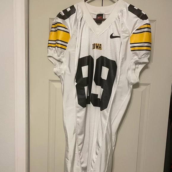 Nike Shirts Game Worn Iowa Hawkeye Football Jersey Number 89 Poshmark